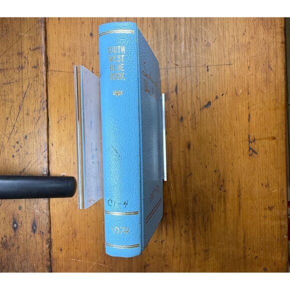 Southwest Blue Book 1974 Society Directory Hardcover - Picture 4 of 4